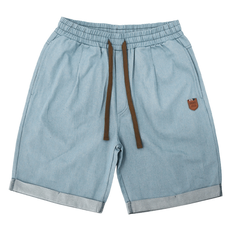 Summer New Casual Cashew Flower Men's Trendy Colored Simplified Shorts_mkmklike.com