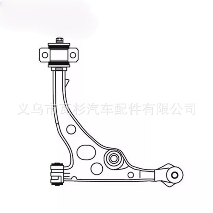 3520N4 Front Axle Low Triangle Arm for Peugeot Boxer Ducato Relay Jumper