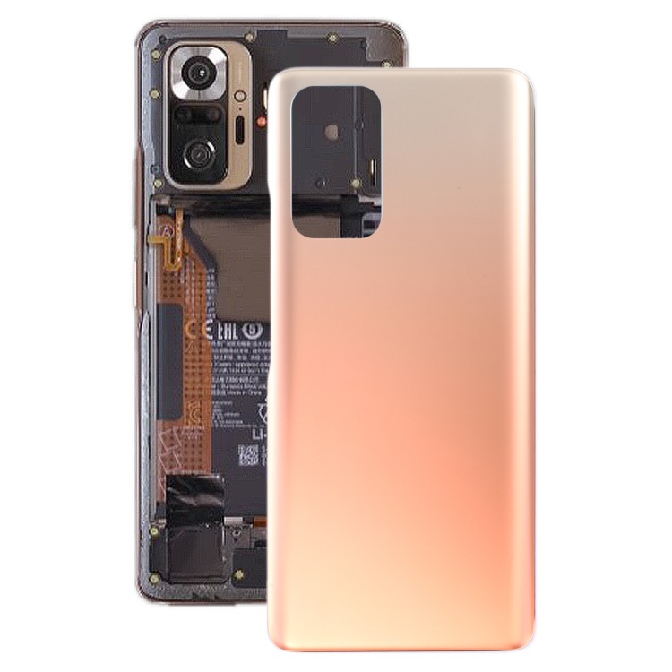 Para la cubierta trasera de cristal de la batería Xiaomi Redmi Note 10 Pro