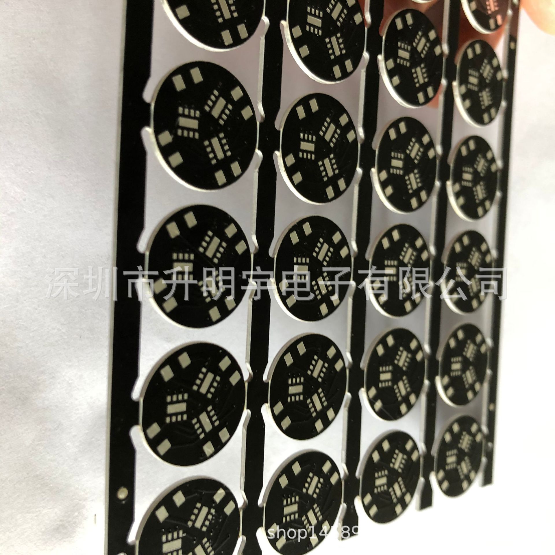 (2개) PCB 회로 기판 복사 보드 24H 빠른 교정 LED 알루미늄 기판 니켈 도금 94VO 난연 회로 기판 복사 보드 생산