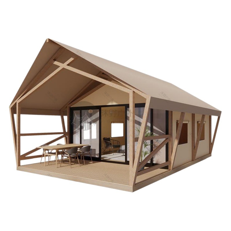 Muye al aire libre gran alojamiento tienda de campaña Hotel campamento residencial tienda de campaña de lujo ligero fabricante