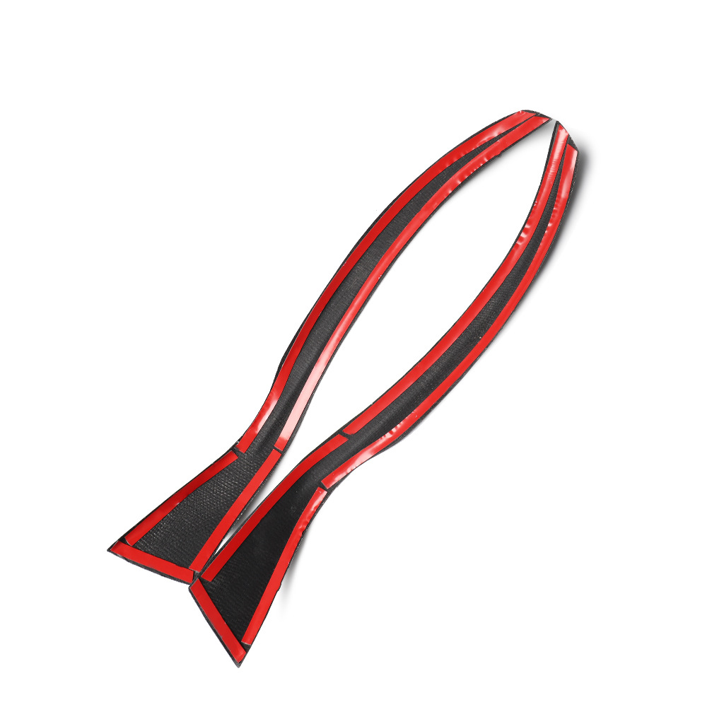 Suitable for 96-02 BMW Z3 lamp eyebrow carbon fiber modified lamp eyebrow eyebrow headlight decorative strip lamp eyebrow stickers