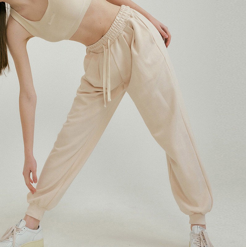 [Clearance Sale] Autumn Elastic High-Waisted Drawstring Women's Sweatpants, Casual Sports Pants, Yoga Running Pants