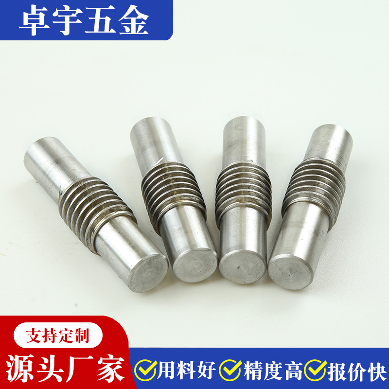 冷墩非标产品 冷镦件加工连接杆丝杆涡轮蜗杆锻冷镦异型件