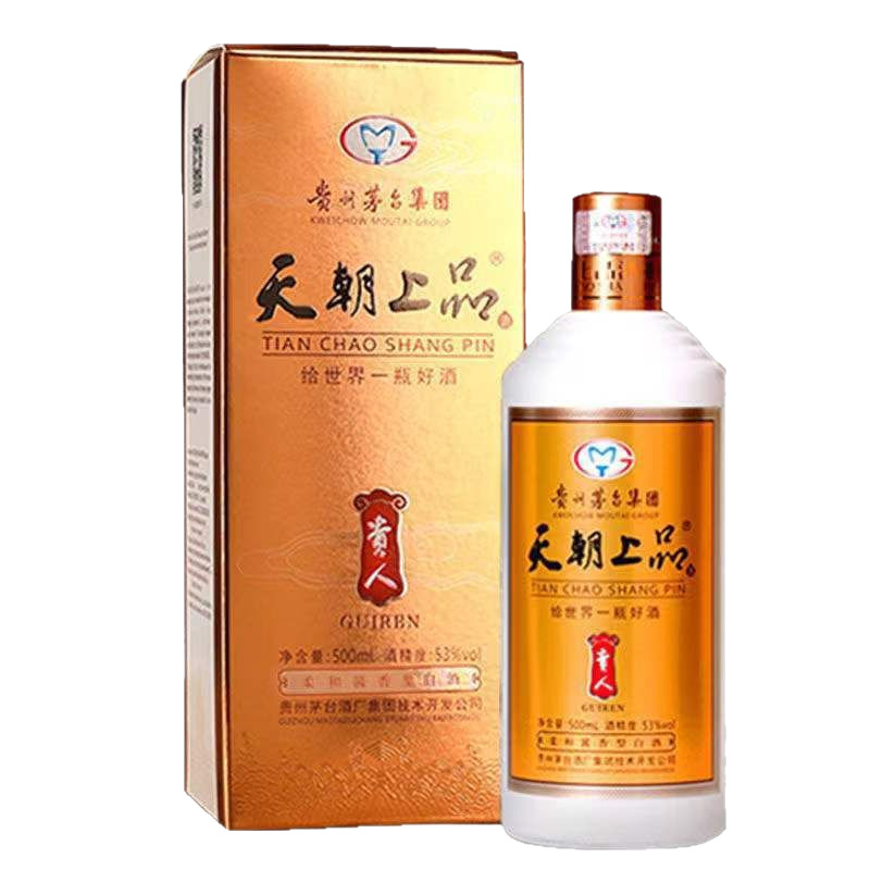 天朝上品贵人酒整箱六瓶500毫升贵人纯粮食酒一件代发批发包邮