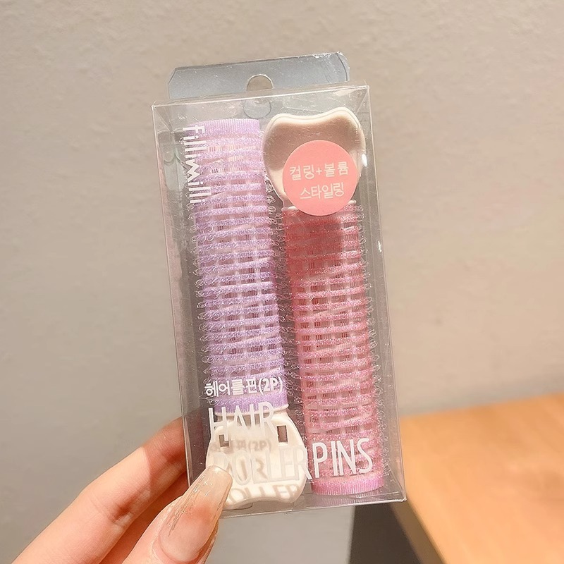 Nueva Raíz de pelo clip suelto flequillo artefacto fijo rizador de pelo perezoso cabeza clip suelto cráneo superior que forma El rizador de pelo