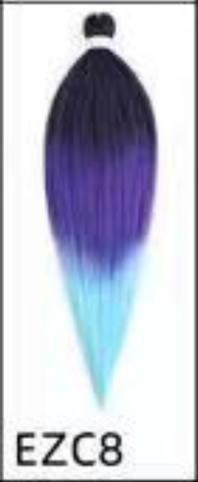 EZ color pelucas grandes trenzas pre estiradas crochet trenzas pre estiradas africanas trenzas sucias