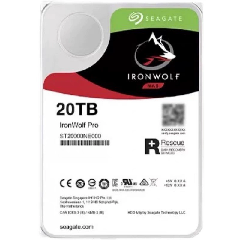 Жесткий диск Seagate ST20000NE000 Cool Wolf PRO 20 ТБ для NAS, корпоративного уровня