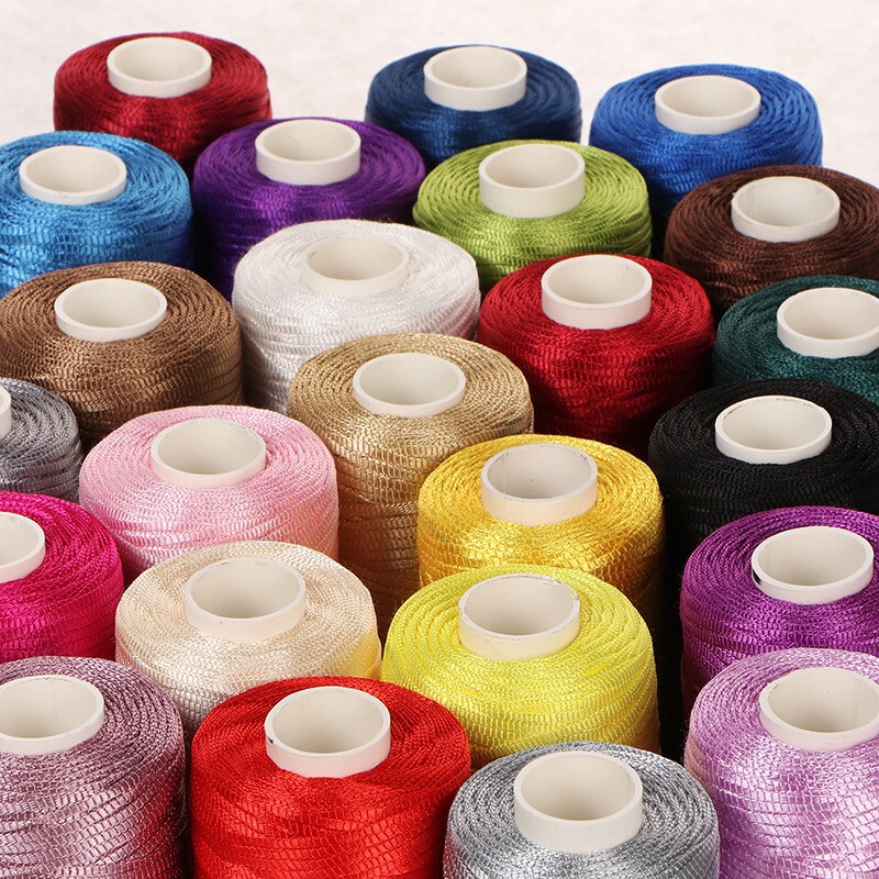 Mercerized cotton twine light body Ice Silk flat belt wool hand-knitted crocheted diy hook bag cap cushion line Mercerized cotton twine light body Ice Silk flat belt wool hand-knitted crocheted diy hook bag cap cushion line