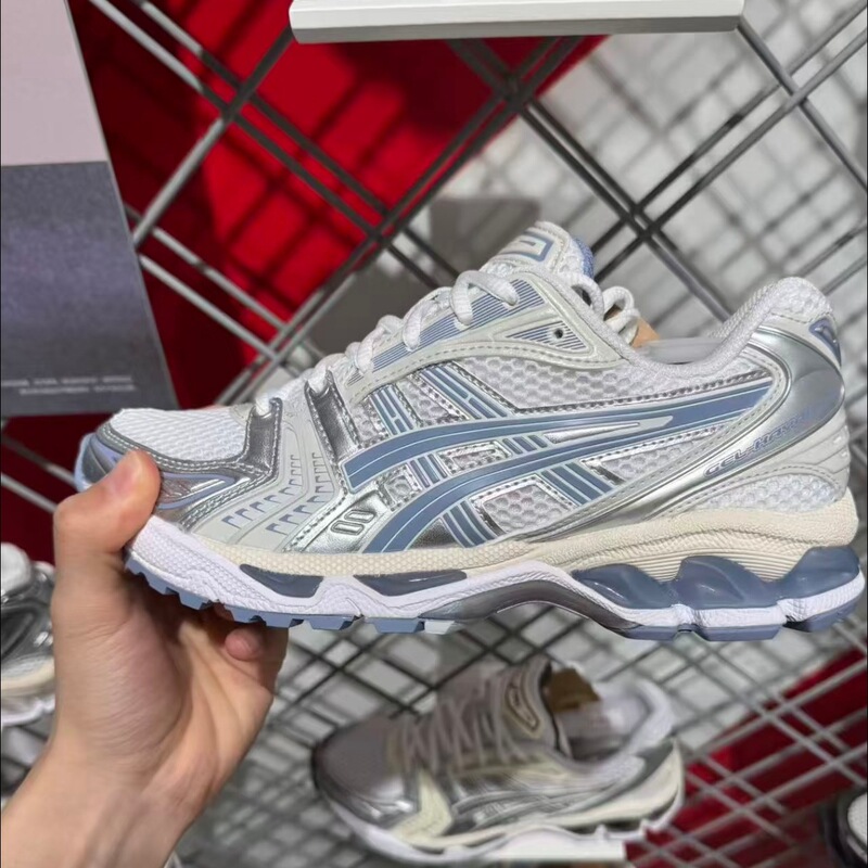 Cross-Border Shoes Gel-Kayano14 Cushioning Sports Outdoor Trail Casual Trendy Height-Increasing Versatile Running Shoes for Men and Women
