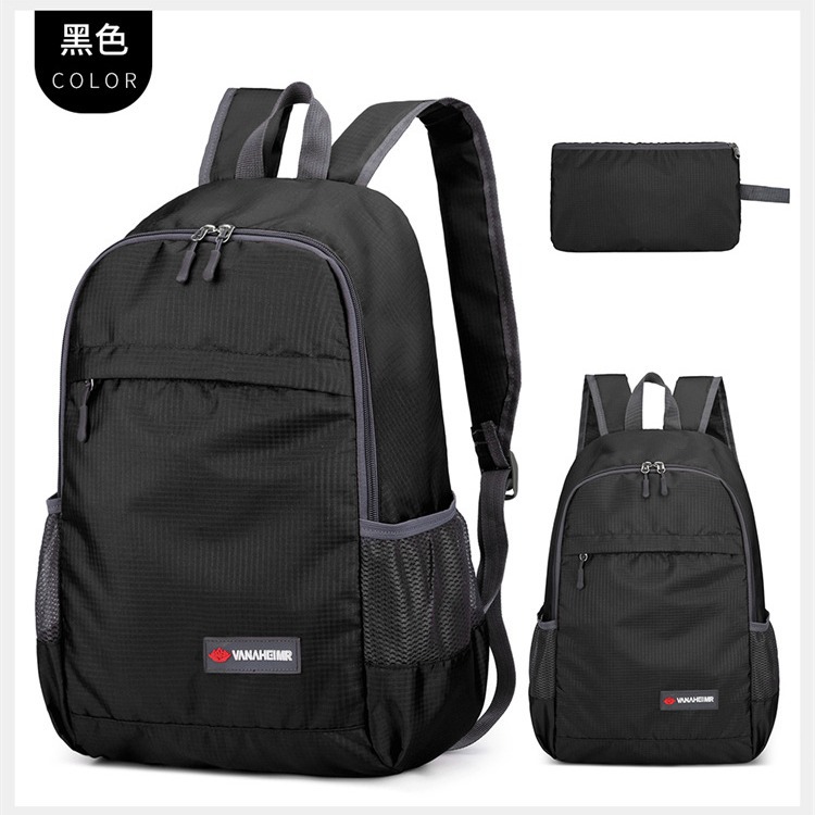 Cross-border New Men and Women Outdoor Backpack Lightweight Skin Bag Foldable Backpack Travel Portable Waterproof Mountaineering Bag