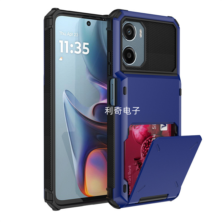 Suitable for Motorola Moto Edge 5g 2024 Anti-Fall Two-In-One g Play 2023 Card Phone Case
