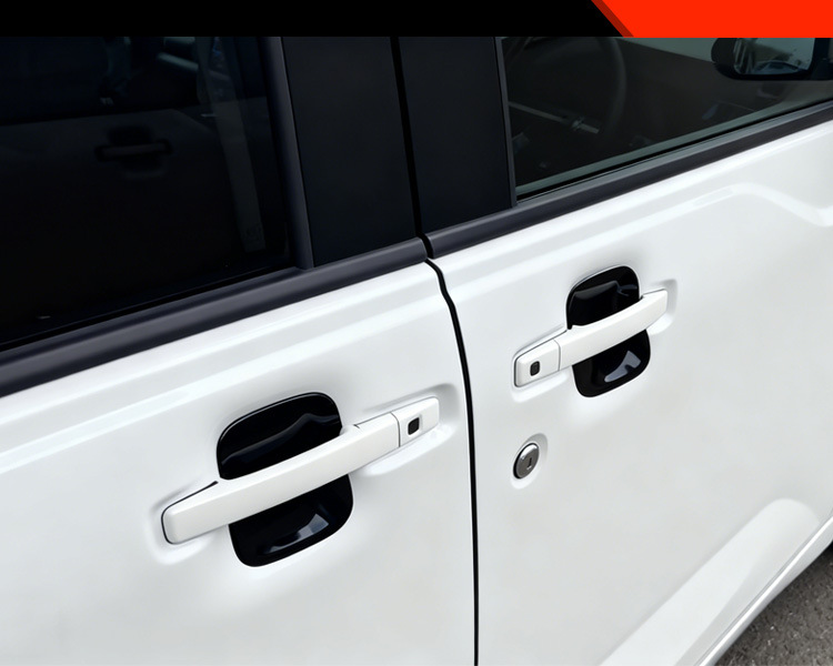 Suitable for Nissan 26 Roox Modified Exterior Door Handle Door Bowl Anti-Scratch Decorative Bright Strip Patch Automotive Supplies