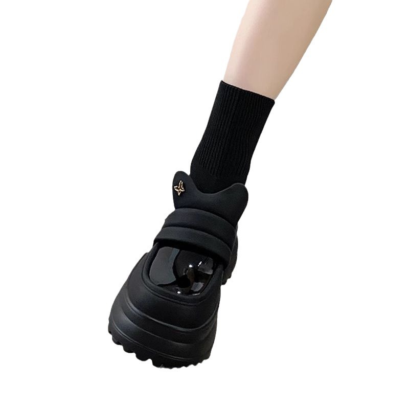 KAISER / Kaiser2024 nuevas botas de moda de altura gruesa botas elásticas calcetines botas casuales versátiles botas delgadas mujeres