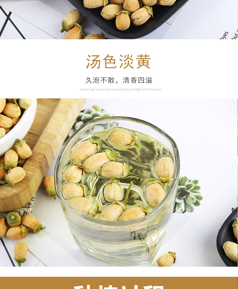 Dried Pomelo Flower (Citrus maxima) — Pure Natural Aromatic Edible Flower for Tea in use