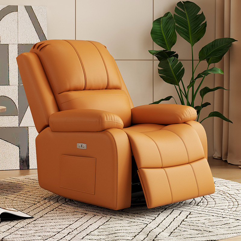 Sofá espacial de primera clase sala de estar doméstica manicuría belleza multifuncional se puede acostar masaje eléctrico mecedor perezoso
