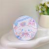 Cartoon small handheld double-sided round mirror, new collection