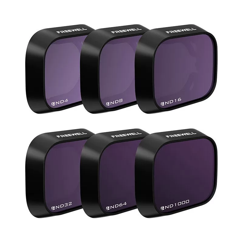 Фильтры FREEWELL для mini3/mini3 Pro: ND/PL/UV широкоугольные нейтрально-плотные, поляризатор, градиент