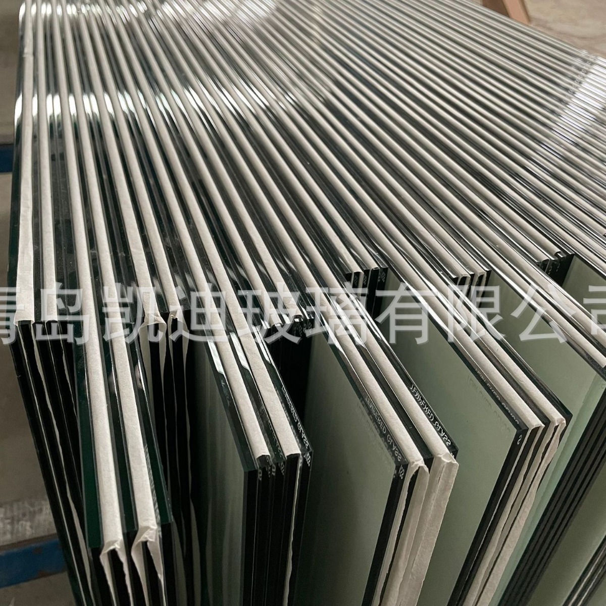 15mm超大版白玻钢化建筑玻璃，用于房屋围栏 安全钢化玻璃面板