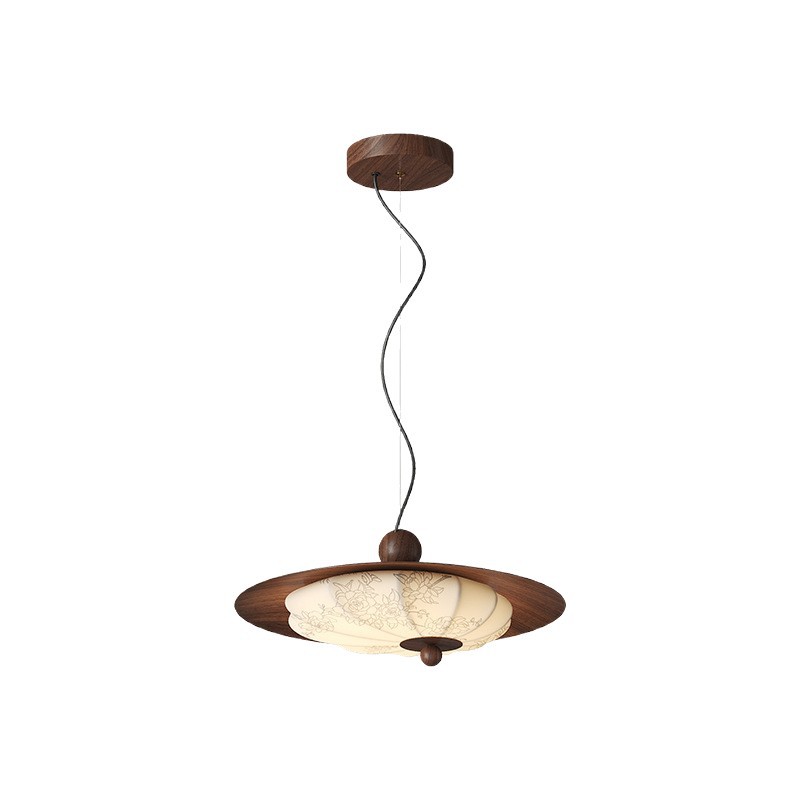 Candelabros de bar de restaurante de estilo antiguo, nueva estética de la dinastía Song, tela retro, espectro completo, protección ocular, mesa de comedor, lámparas de dormitorio