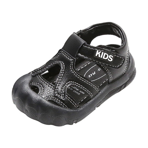 儿童运动凉鞋夏季新款婴儿宝宝学步鞋子男童透气包头鞋女童鞋软底