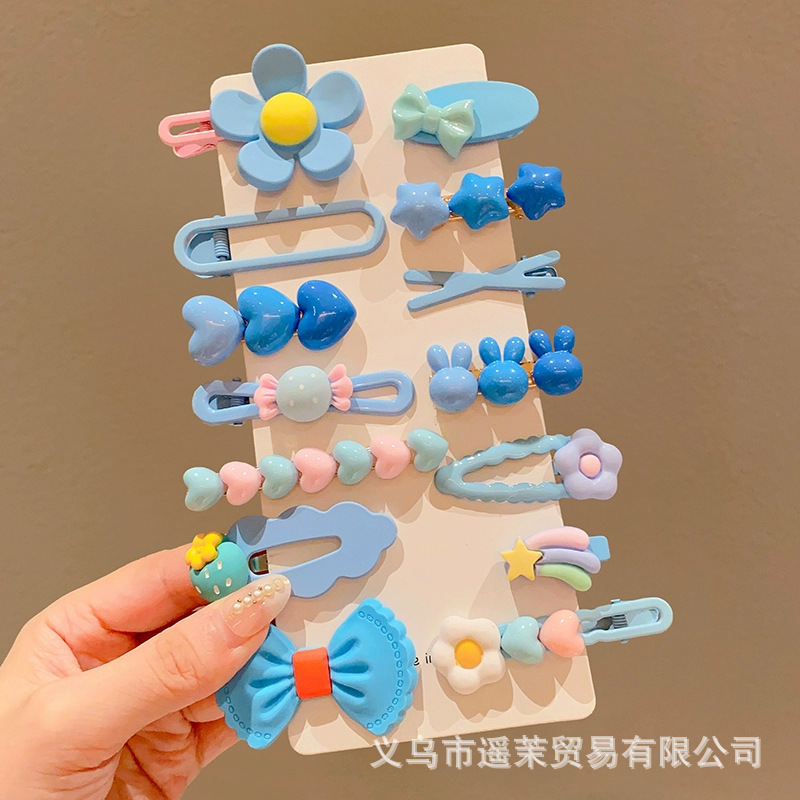 多巴胺儿童发夹女前额刘海夹鸭嘴夹头饰发卡碎发侧边卡子发饰夹子|undefined
