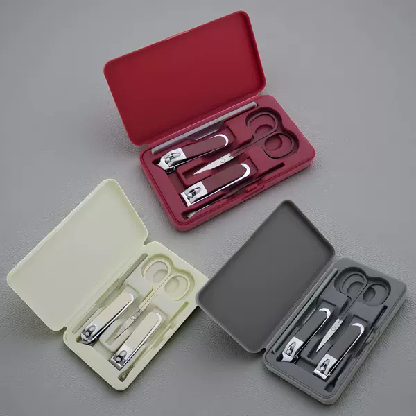 New Anti-Splash Nail Clipper 8-Piece Set, Household Nail Clippers, Full Set of Nail Clippers, Manicure and Nail Art Tools, Gift