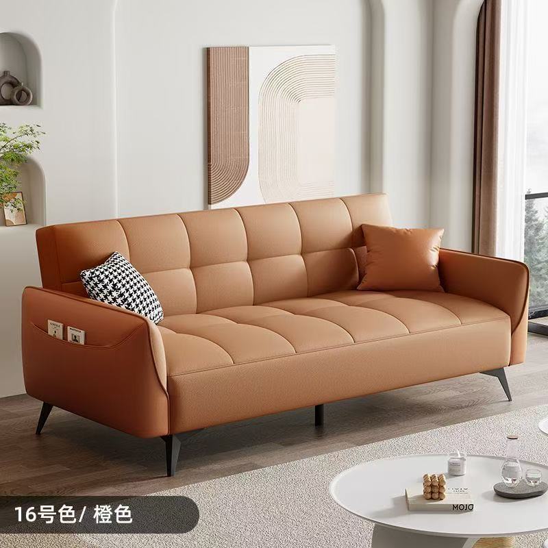 猫抓布沙发床多功能两用现代简约客厅公寓小户型单双人可折叠沙发 3