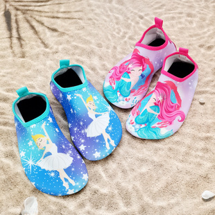 Beach Socks and Shoes for Women, Quick-Drying Water Shoes, Non-Slip Kidsren's Beach Shoes, Beach Slippers, Snorkeling Shoes, Men's Swimming Shoes, Anti-Cut