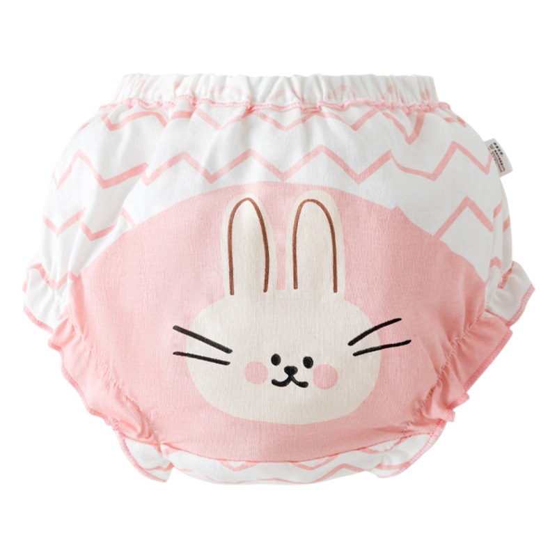 Ropa interior del bebé verano nueva clase una niña de algodón pantalones de pan de niña no clip culo pantalones cortos de la muchacha de los niños ropa interior