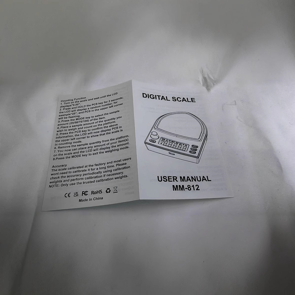2024 joyería escala escala barco escala escala de oro 600g / 0.01g exportación de escala de palma