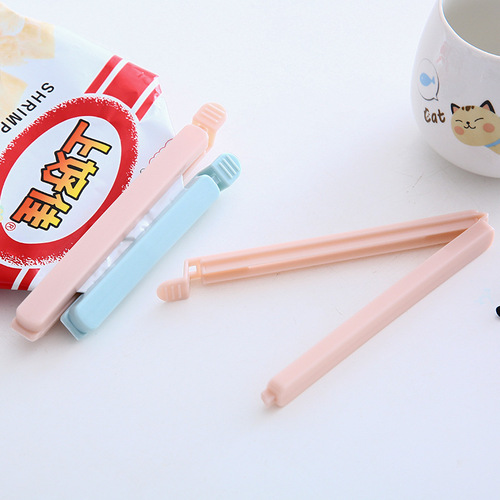 Kitchen food bag sealing clip artifact food household fresh-keeping clip small plastic bag snack bag sealing clip