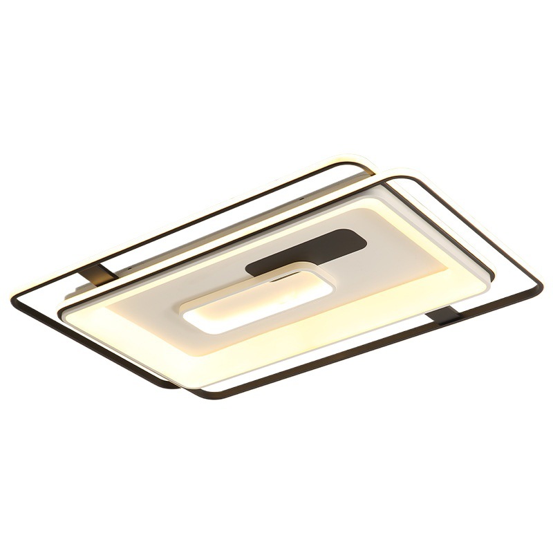 2025 nueva lámpara de sala de estar lámpara de techo LED dormitorio comedor simple atmósfera iluminación del hogar lámpara ultrafina