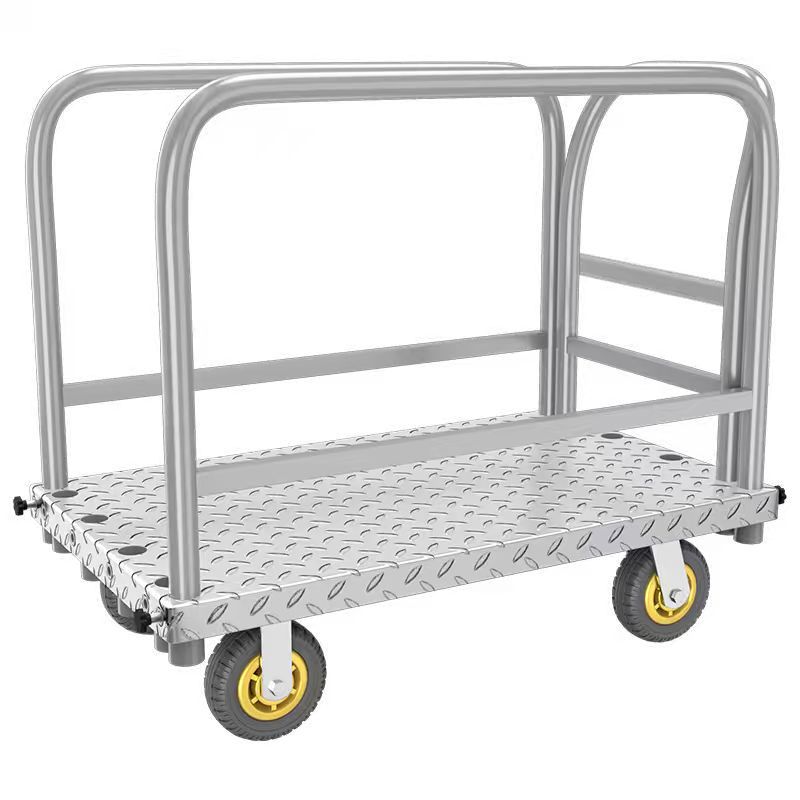 重型両用台車布車布トレーラーの舞台台車はコイルを引いて手押しで台車を運ぶことができます。