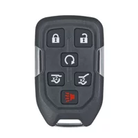 Подходит для Chevrolet GMC, сменный корпус смарт-ключа с 6 ключами (отдельная кнопка 1538G)