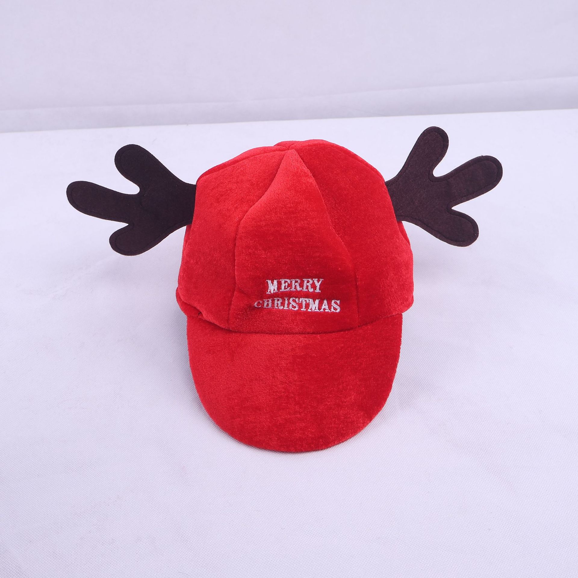 La gorra de béisbol de asta de venado se puede personalizar con gorra de venado Merry Christmas