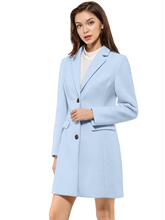 U 90048 Fashionable Long Trench Coat ���I����ë�ش���