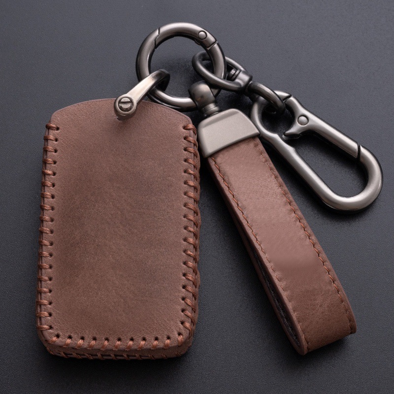 适用沃沃xc6钥匙0套s9尔0油蜡皮s6用品xc90装饰xc400车钥匙扣2VLV