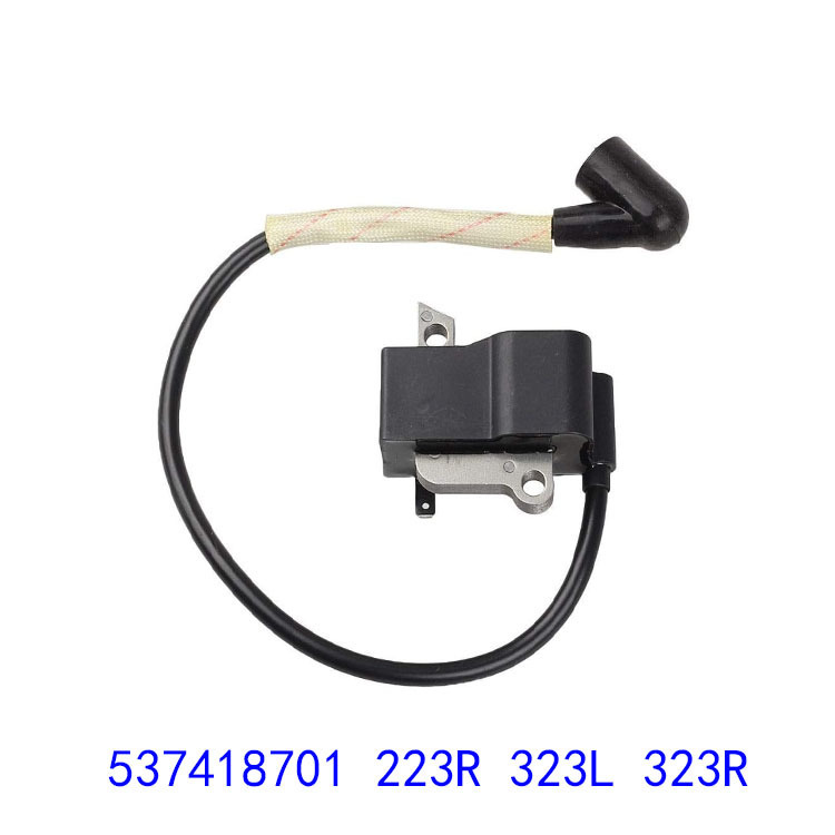 Cortacésped motosierra accesorios bobina de encendido adecuado para 537418 701 223R 323L 323R
