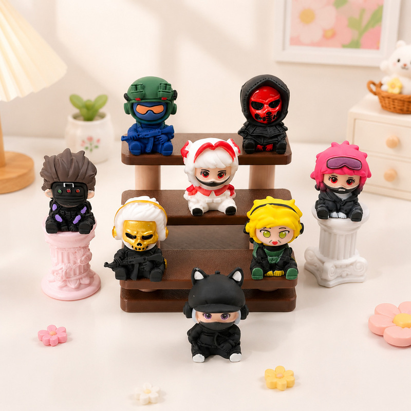 New Delta Force Action Figure Model Blind Box Collectible Toy Cute Resin Ornament Desktop Decoration New Delta Force Action Figure Model Blind Box Collectible Toy Cute Resin Ornament Desktop Decoration