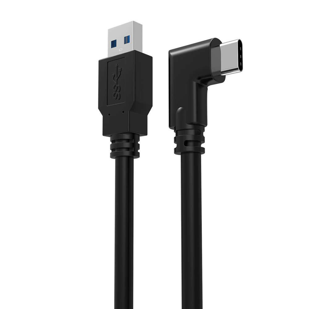 Quest3 streaming cable data cable 5 meters USB to type-c elbow VR glasses streaming cable fast charging VR streaming cable