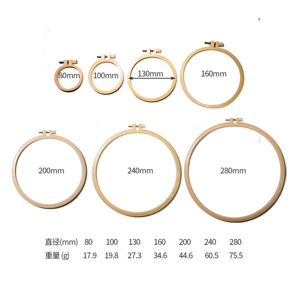 跨境热卖儿童针线入门缝纫套装套件初学者刺绣diy材料包绣花框