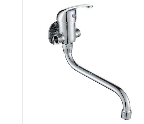 Kitchen open faucet hot and cold mixing valve Wall universal rotary mixing valve dish basin sink sink sink sink