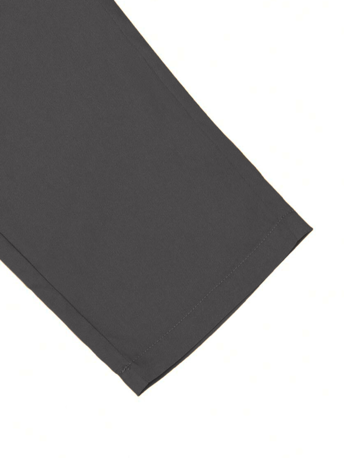 "Klassische Slim-Fit-Freizeithose für Herren mit Lederetikett – Polyester-Komfort für den Alltag in Schwarz, Khaki und Marineblau"_voghion.com