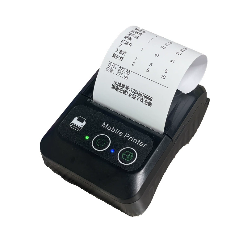 Portable thermal take-out small household Android/Apple Meituan Bluetooth take-out small receipt printer