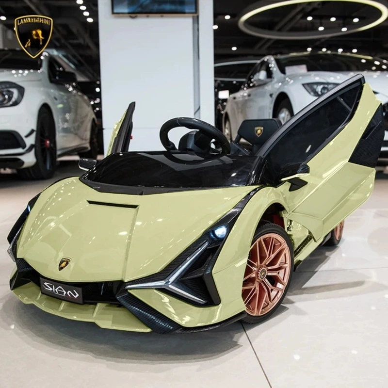 Lamborghini, электрический автомобиль, детская универсальная игрушечная машина с сиденьем, дистанционное управление