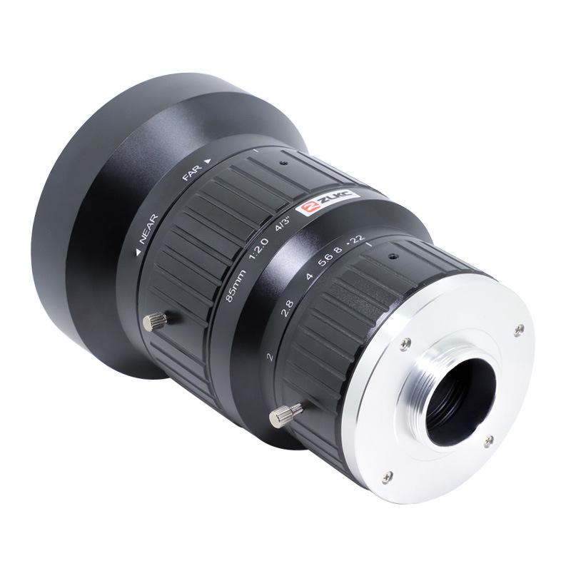 ZLKC�����ƴ�85mm��ҵ��ͷKM8520MP12�ͻ���4/3"����涨����ͷ