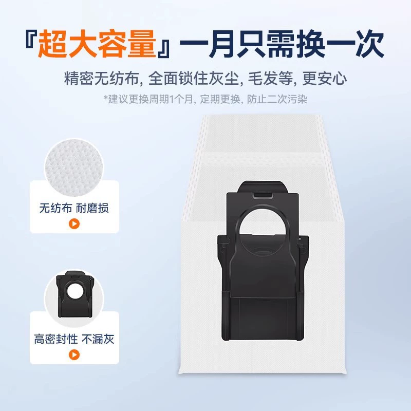 Подходящий для пылесоса Chuimi S10/X10 сменные аксессуары S30/S20/X20/X30/X40 резиновая щётка пылесборник rag