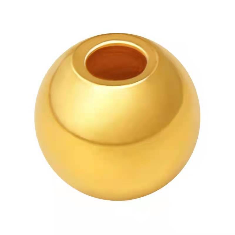 10mm 무광 금색 구슬 (약 0.55g)