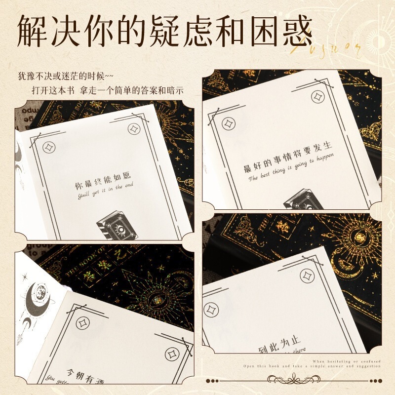 Answer Book Toy: High-Value Internet Sensation Stress Relief Gadget, Quirky and Unusual Gadgets, Student Answer Pocket Notebook